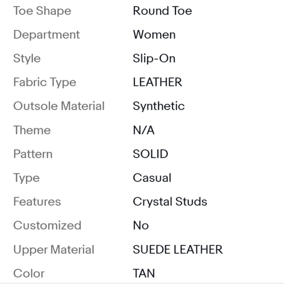 VINCE CAMUTO VC-BARITA SZ 6M TAN METALLIC SUEDE LOOK BLING SlipOn Sneaker - Picture 17 of 17